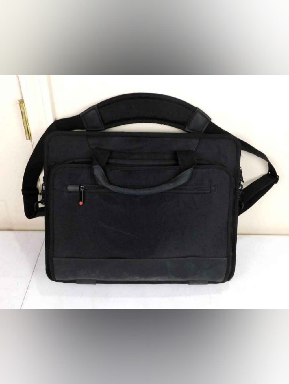 Black Men's Briefcase Laptop Bag - IBM Thinkpad Vintage